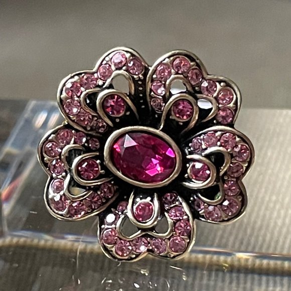 Heidi Daus Jewelry - Heidi Daus "GARDEN GLAMOUR" Ring 7 ROSE